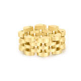 Anel Relógio - Ouro 18K | SILLENE