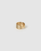 Anel Retrô Encorpado - Ouro 18K | SILLENE