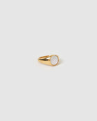 Anel Sinete Madrepérola - Ouro 18K | SILLENE