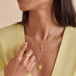 Anel Sinete Mindinho Personalizável - Ouro 18K | SILLENE