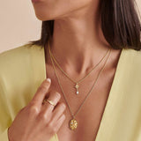 Anel Sinete Mindinho Personalizável - Ouro 18K | SILLENE