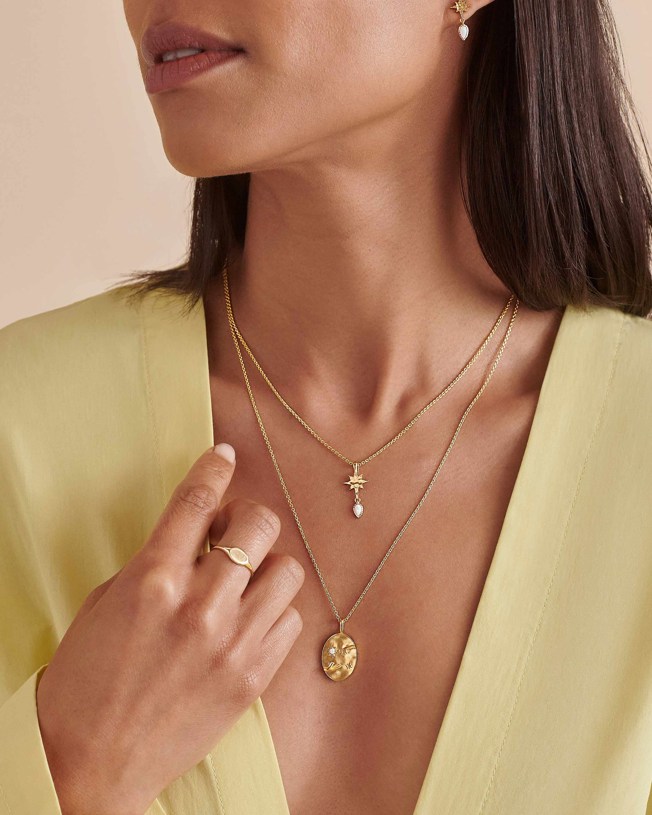 Anel Sinete Mindinho Personalizável - Ouro 18K | SILLENE