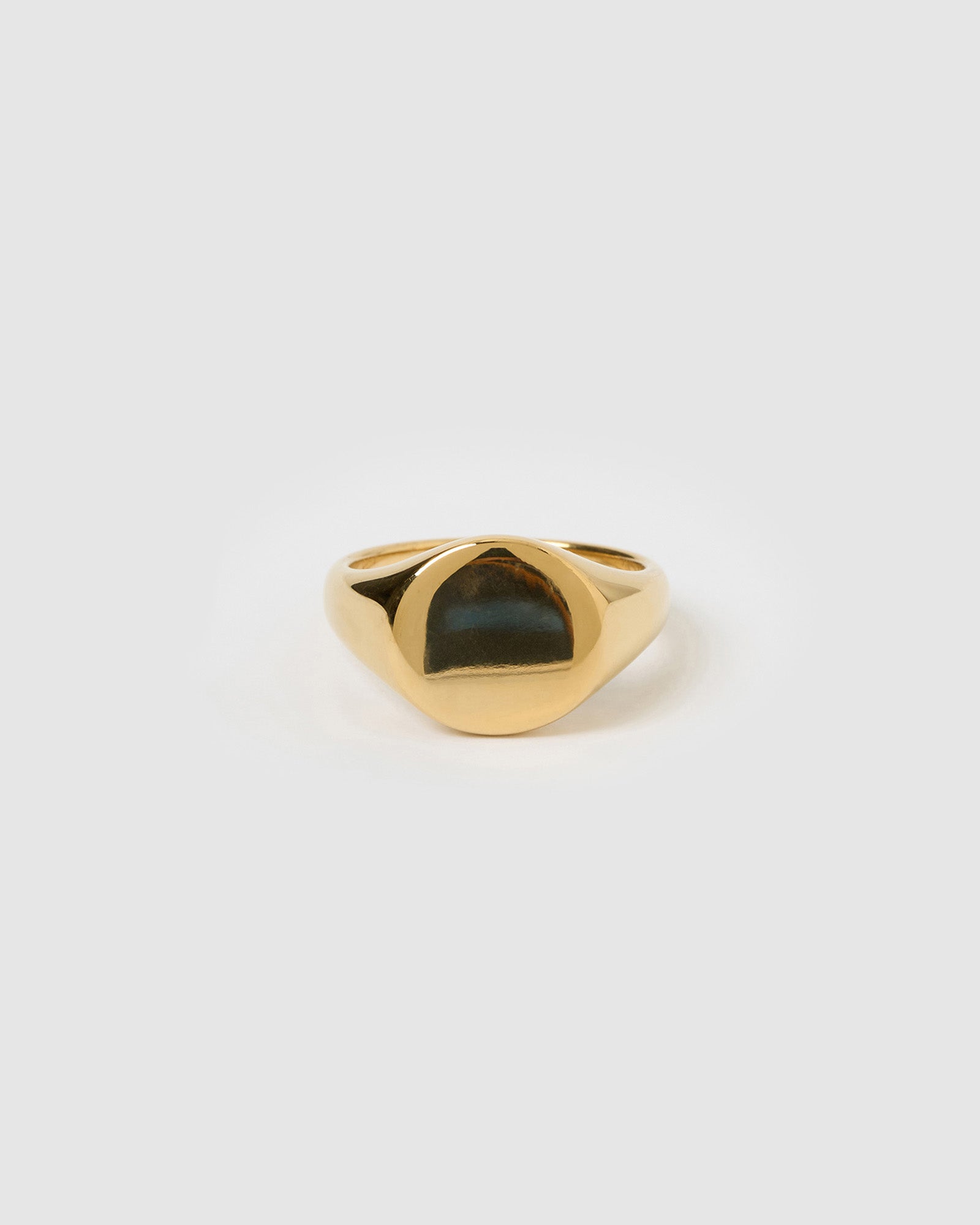Anel Sinete - Ouro 18K | SILLENE