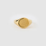 Anel Sinete - Ouro 18K | SILLENE - detalhe