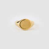 Anel Sinete - Ouro 18K | SILLENE - detalhe