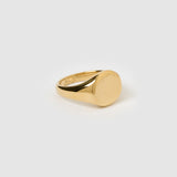 Anel Sinete - Ouro 18K | SILLENE