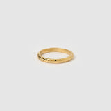 Anel Textura Amassada - Ouro 18K | SILLENE