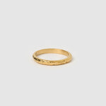 Anel Textura Amassada - Ouro 18K | SILLENE