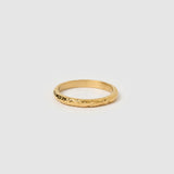 Anel Textura Amassada - Ouro 18K | SILLENE