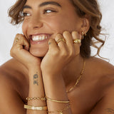Anel Trio Entrelaçado - Ouro 18K | SILLENE