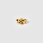Anel Trio Entrelaçado - Ouro 18K | SILLENE