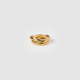 Anel Trio Entrelaçado - Ouro 18K | SILLENE