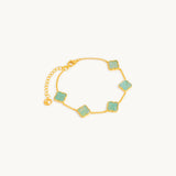 Bracelete Amaya Aqua em Ouro 18K, imagem 5