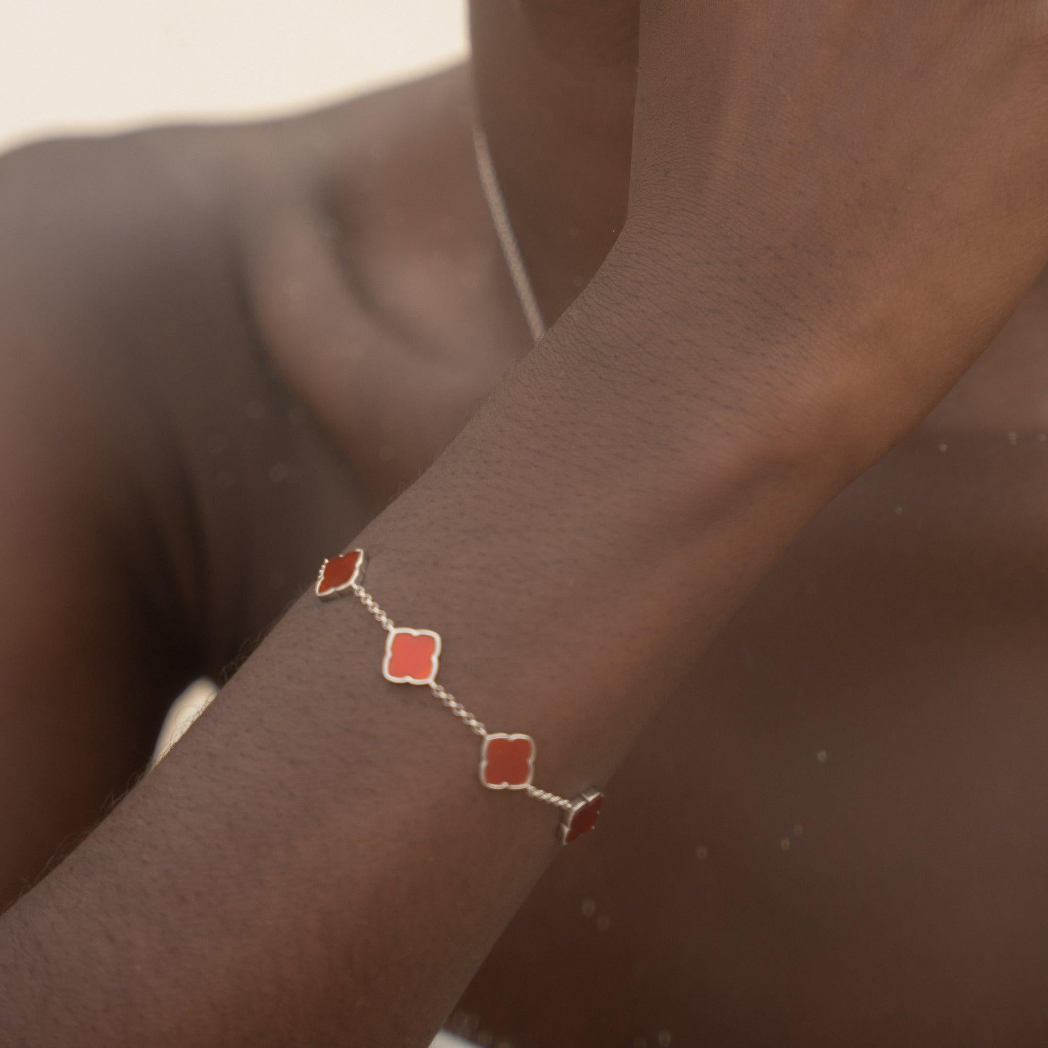 Bracelete Amaya Rubi em Ouro 18K, imagem 2