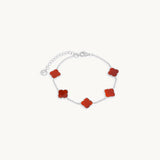 Bracelete Amaya Rubi em Prata, imagem 1