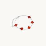 Bracelete Amaya Rubi em Prata, imagem 3