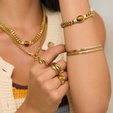 Bracelete Archie - Ouro 18K | SILLENE