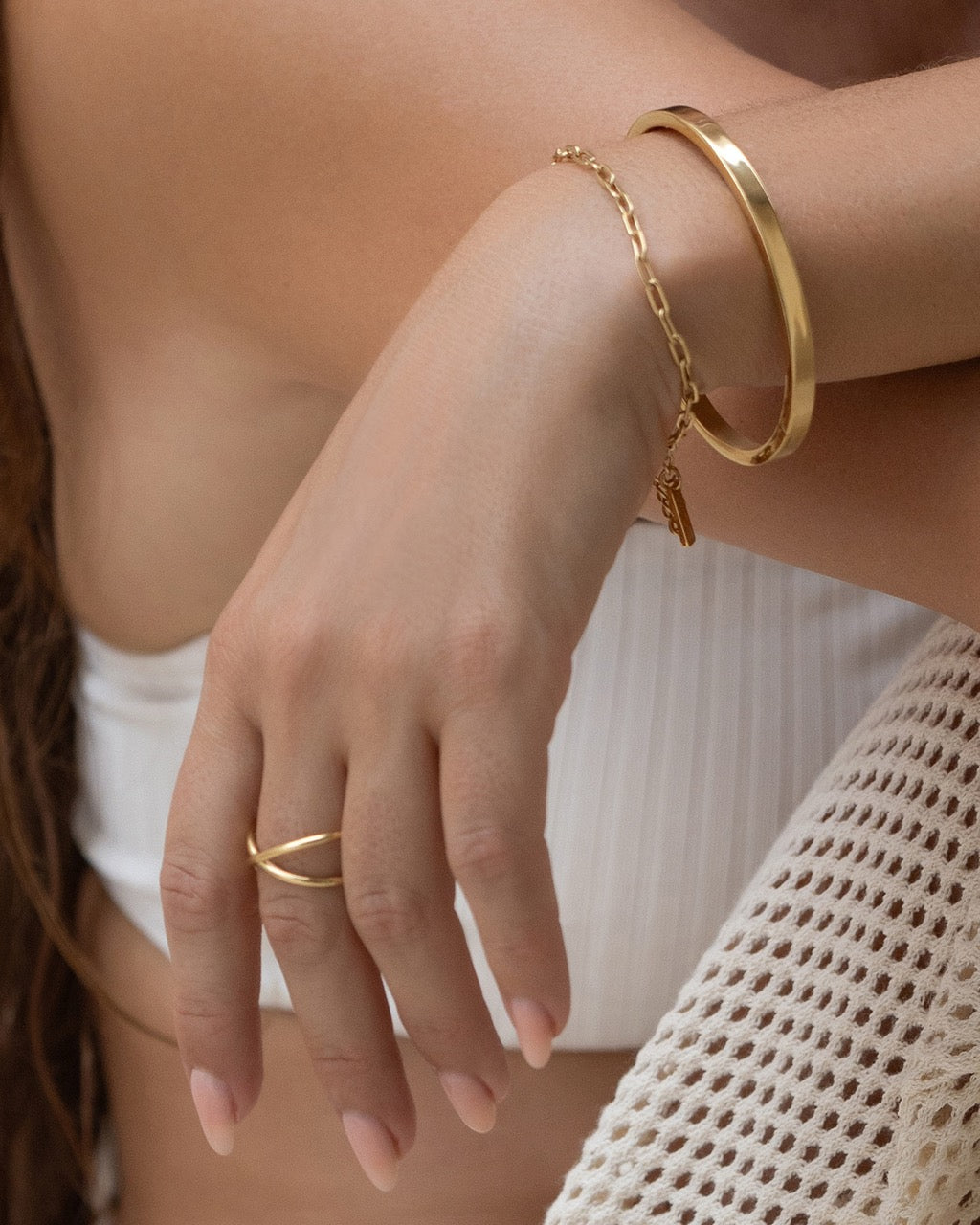 Bracelete Carmi - Ouro 18K | SILLENE