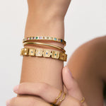 Bracelete Cole - Ouro 18K | SILLENE - uso