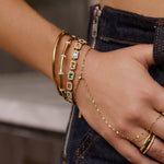 Bracelete Cole - Ouro 18K | SILLENE - uso