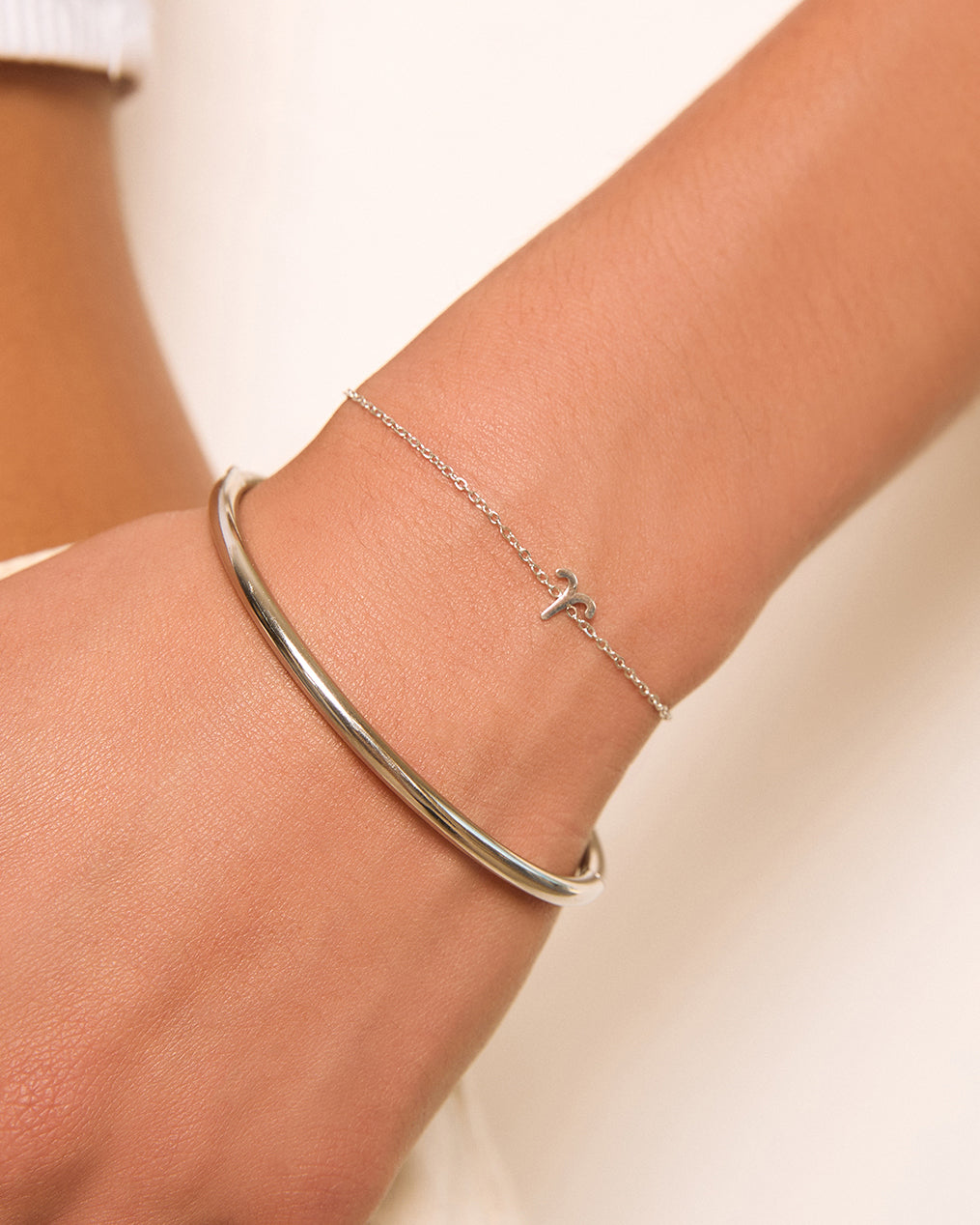 Bracelete Cole - Prata | SILLENE - uso