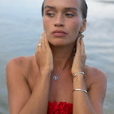 Bracelete Concha à Beira-Mar em Prata, imagem 3