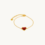 Bracelete Coração Afrodite em Ouro 18K, imagem 1