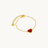 Bracelete Coração Afrodite em Ouro 18K, imagem 2