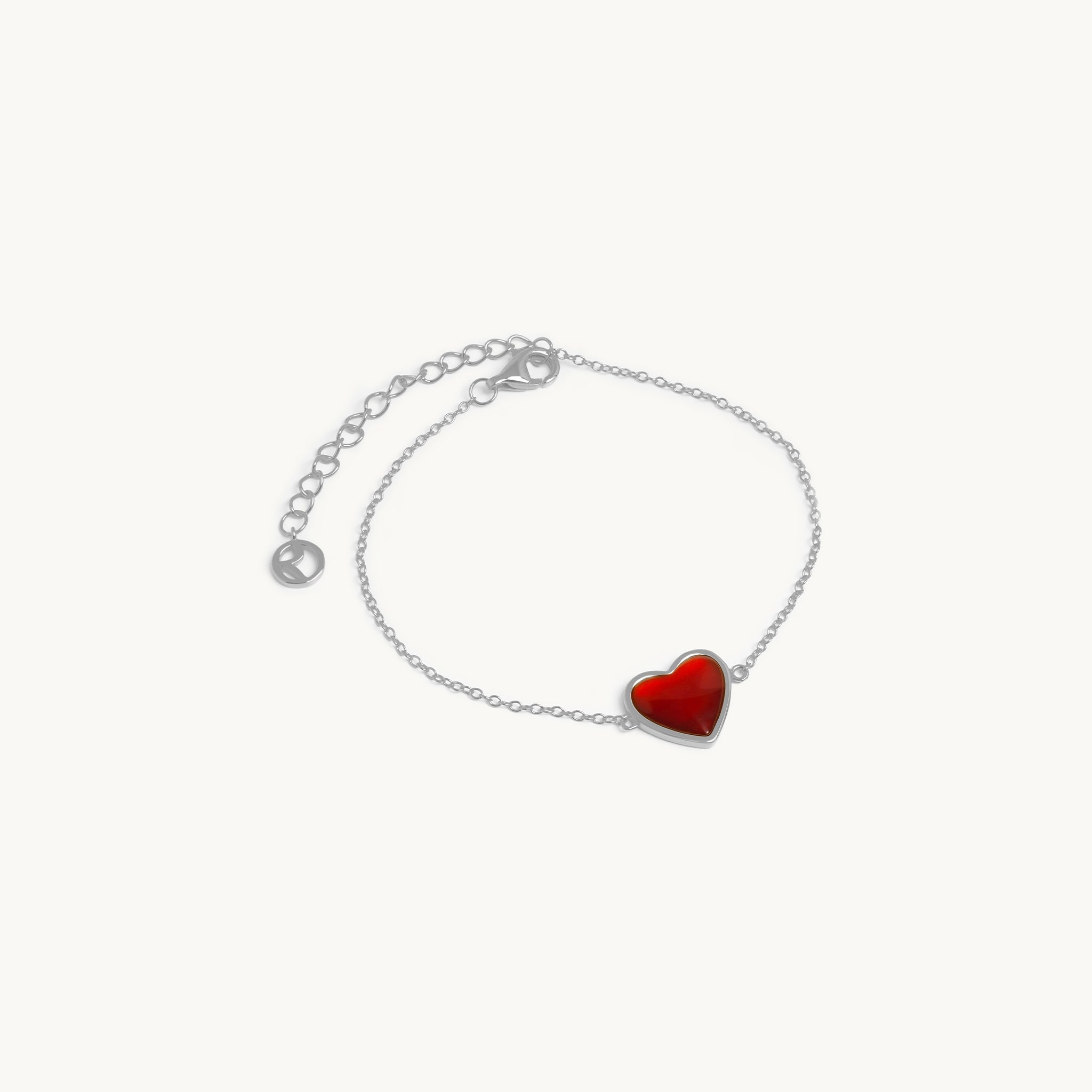 Bracelete Coração Afrodite em Prata, imagem 3