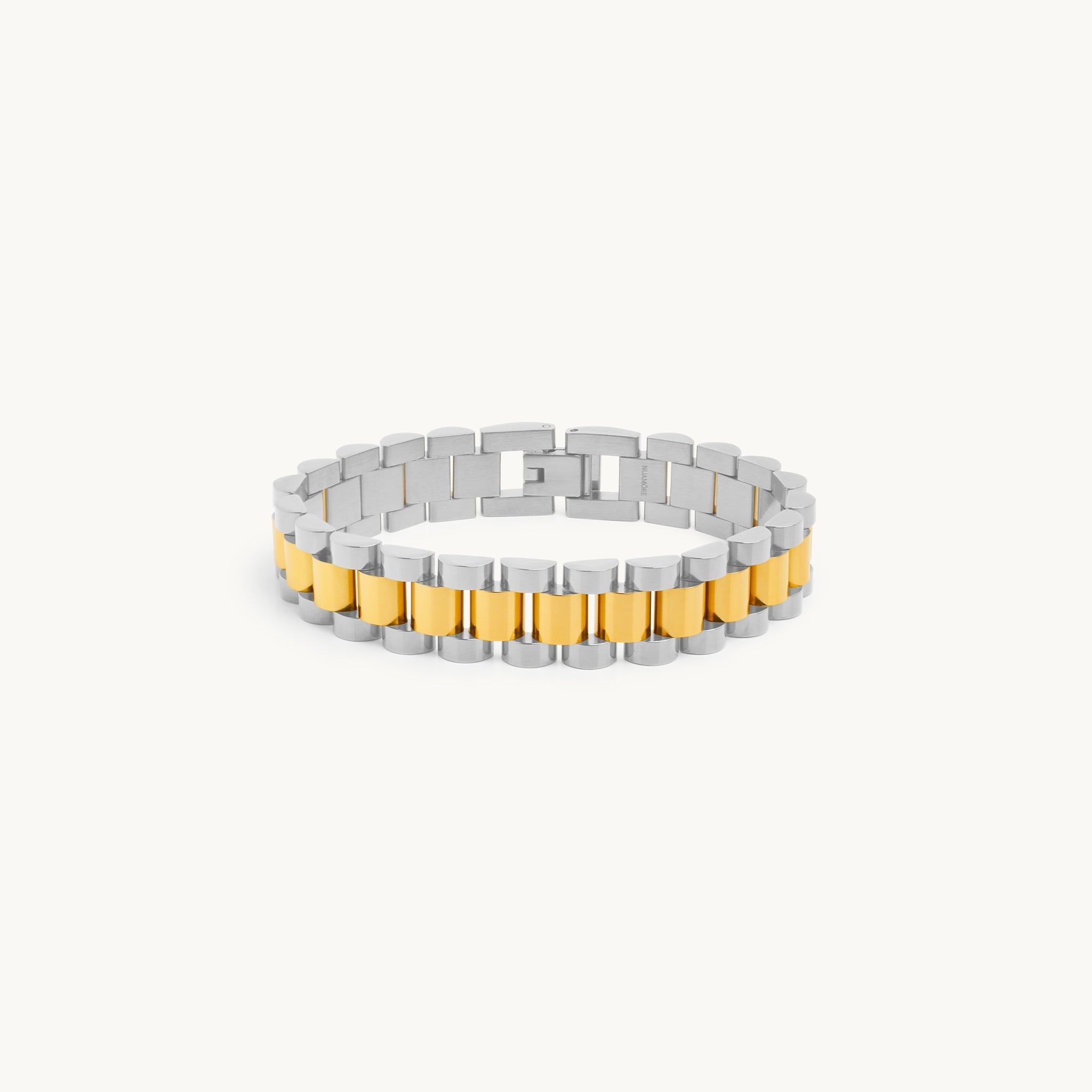 Bracelete Costa Radiante em Ouro e Prata, imagem 1