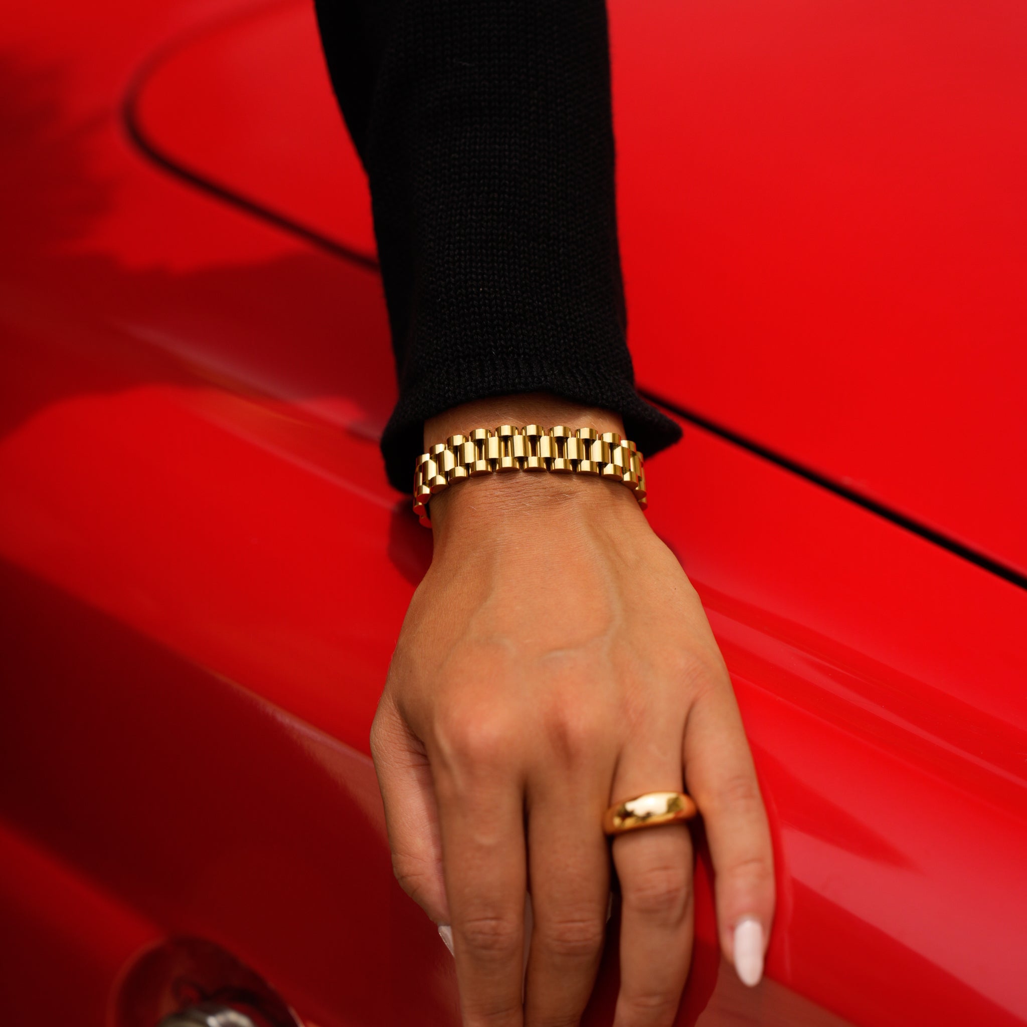 Bracelete Costa Radiante em Ouro e Prata, imagem 4