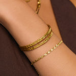 Bracelete Elodi - Ouro 18K | SILLENE