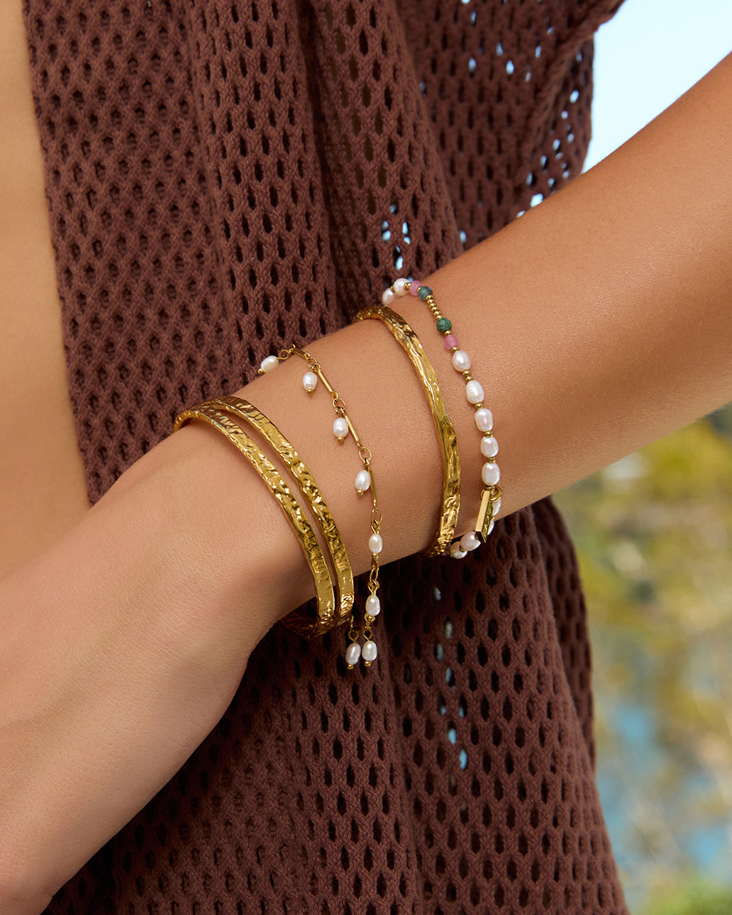 Bracelete Elodi - Ouro 18K | SILLENE