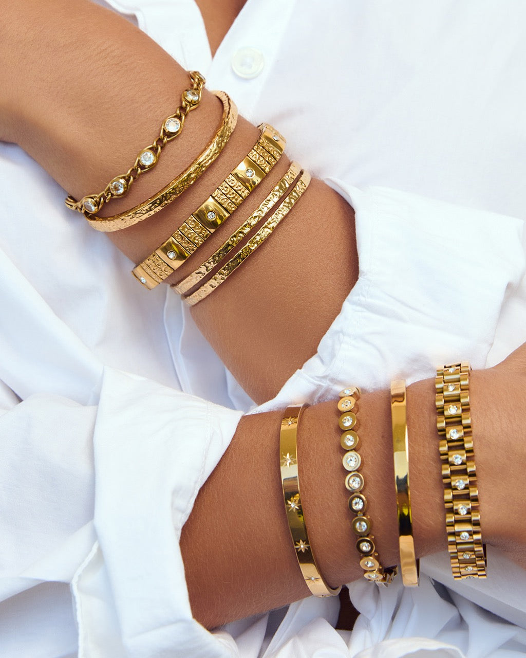 Bracelete Elodi - Ouro 18K | SILLENE
