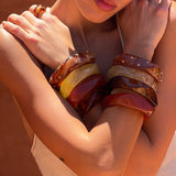 Bracelete Formentera Tartaruga (Kit com 3) - detalhe 07 | SILLENE