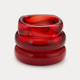 Bracelete Formentera Vermelho (Kit com 3) | SILLENE