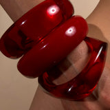 Bracelete Formentera Vermelho (Kit com 3) - detalhe 05 | SILLENE