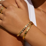 Bracelete Gemma - Ouro 18K | SILLENE