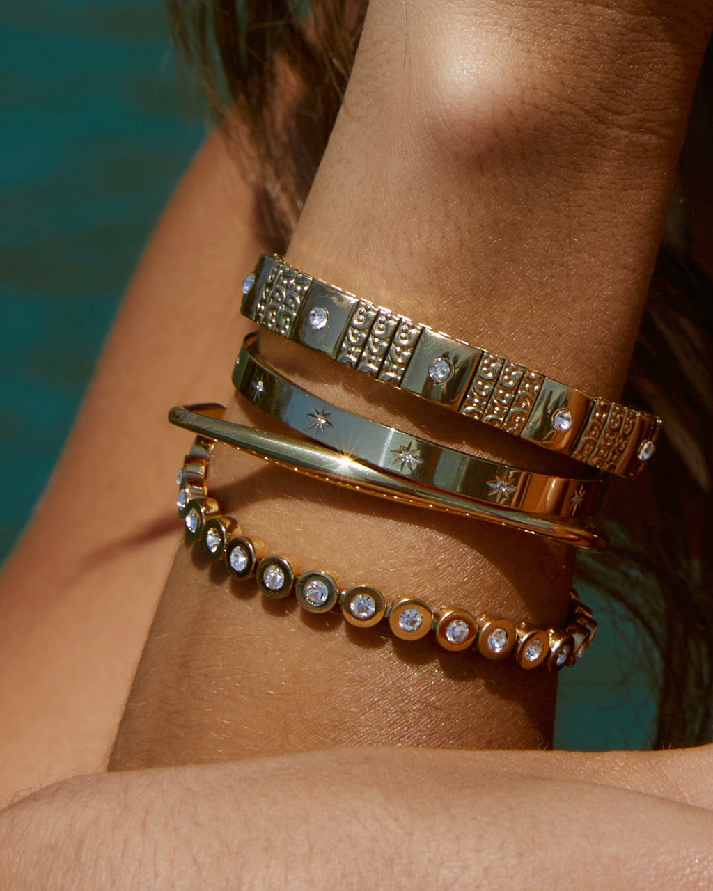 Bracelete Gemma - Ouro 18K | SILLENE