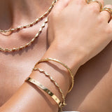 Bracelete Gemma - Ouro 18K | SILLENE