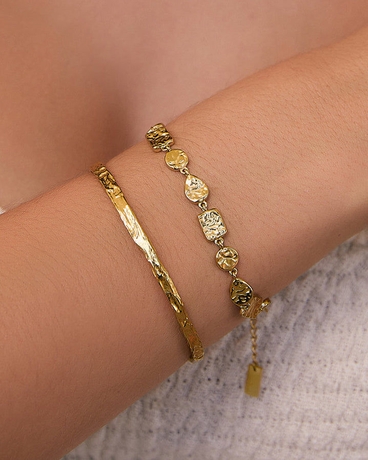 Bracelete Harlow - Ouro 18K | SILLENE