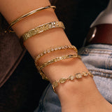 Bracelete Harlow - Ouro 18K | SILLENE