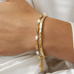 Bracelete Helios - Ouro 18K | SILLENE - uso