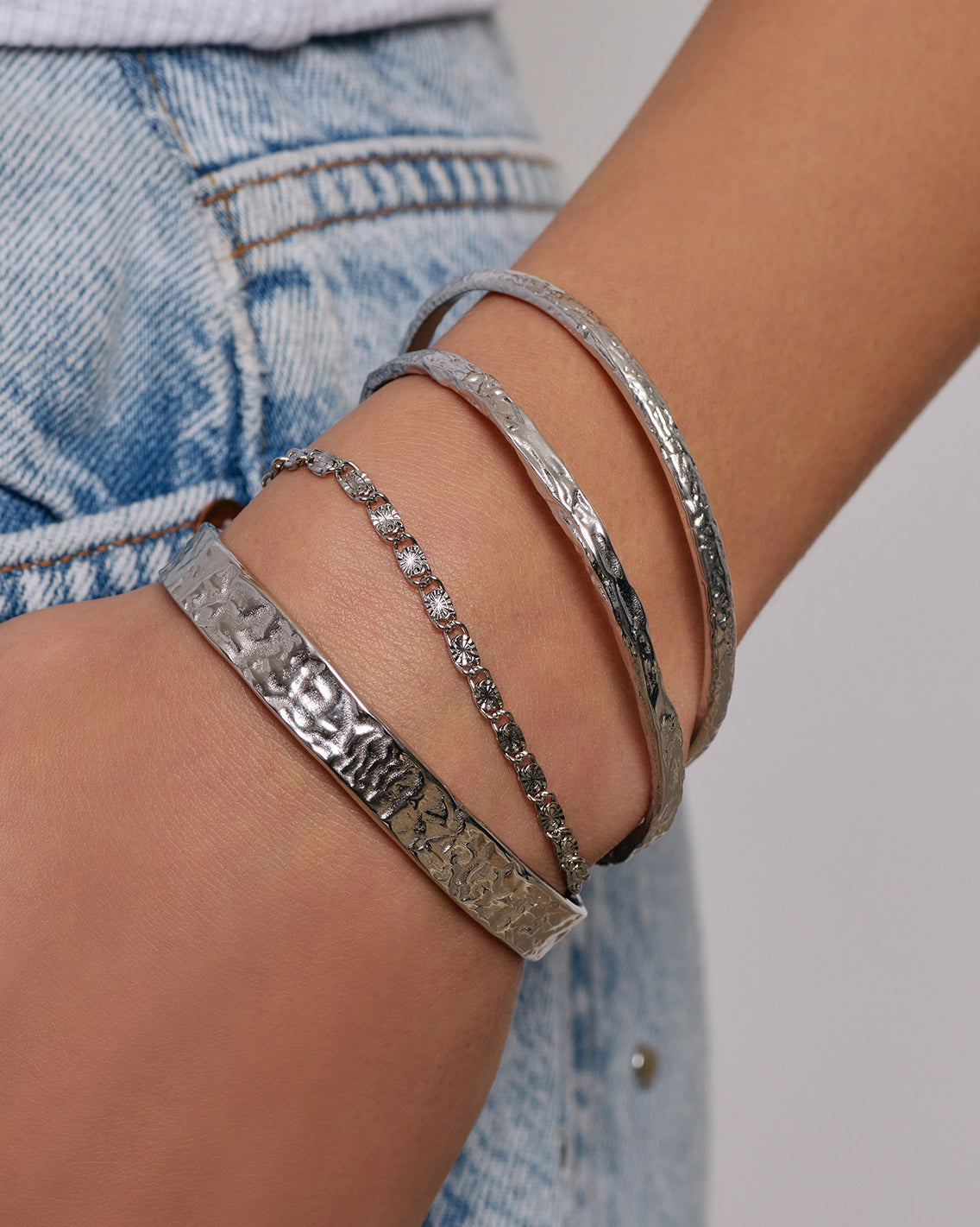 Bracelete Helios - Prata | SILLENE