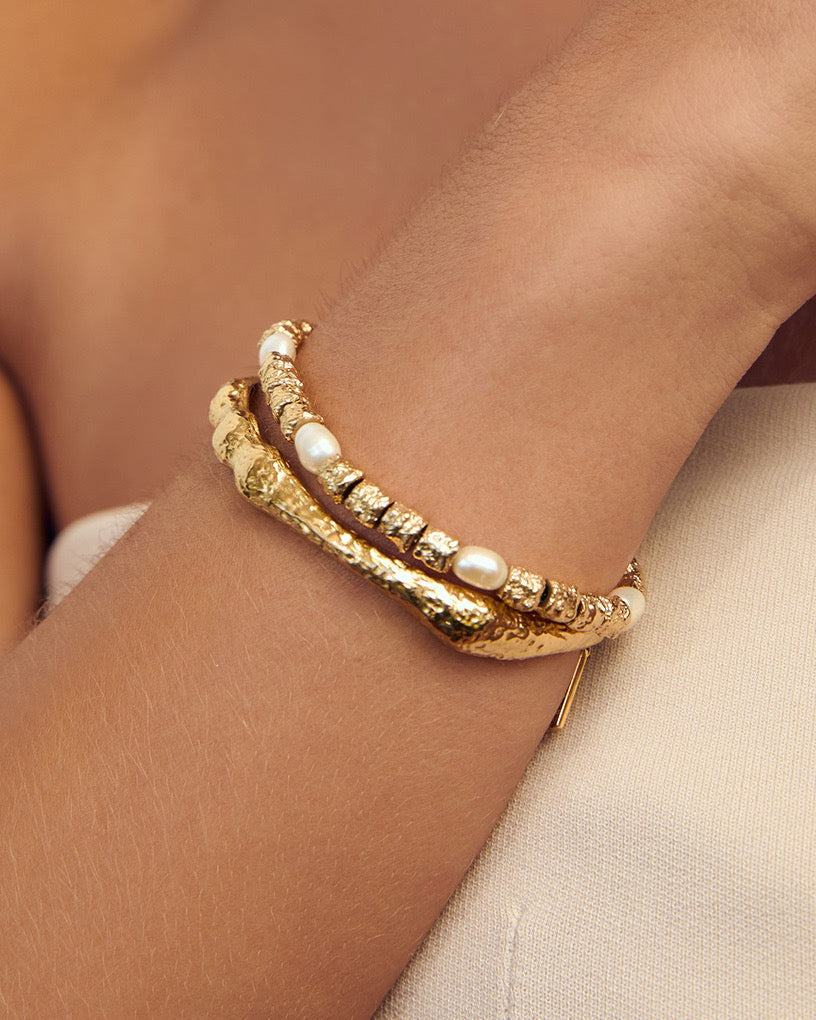 Bracelete Jayde - Ouro 18K | SILLENE