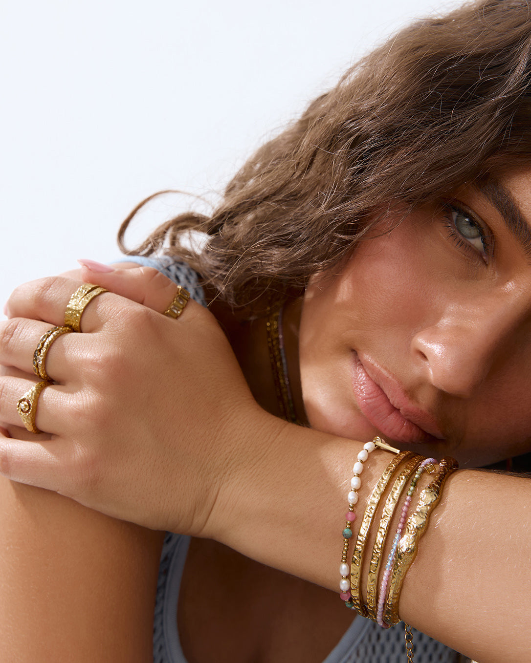 Bracelete Jayde - Ouro 18K | SILLENE