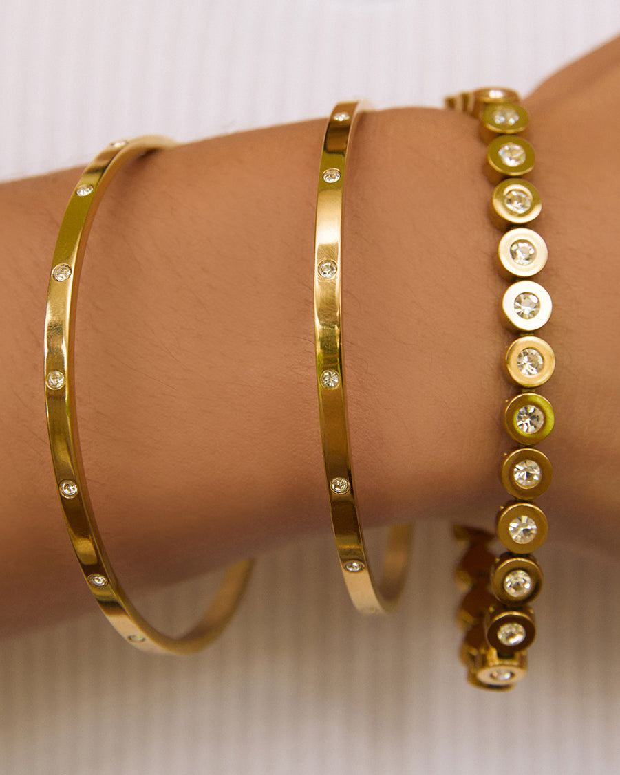 Bracelete Kelly - Ouro 18K | SILLENE