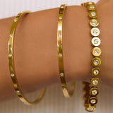 Bracelete Kelly - Ouro 18K | SILLENE