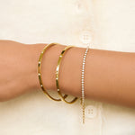 Bracelete Kelly - Ouro 18K | SILLENE