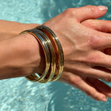 Bracelete Mallorca (Kit com 3) - Ouro e Prata - detalhe 03 | SILLENE